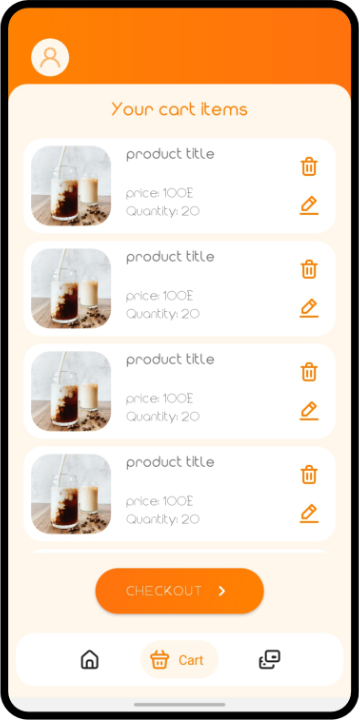 mobile application screenshot