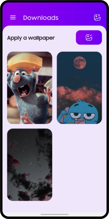 mobile application screenshot